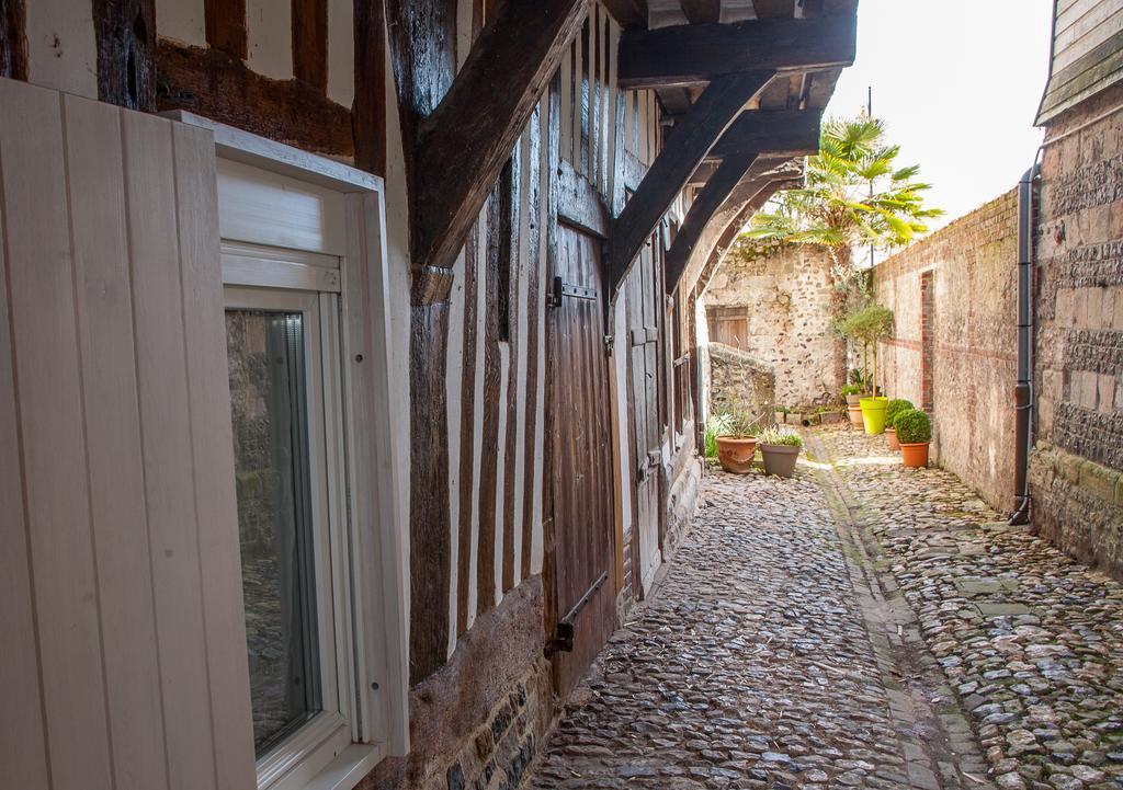 Ferienwohnung Le Charme Honfleurais Exterior foto